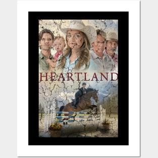 Heartland Like Amy Distressed Style Posters and Art